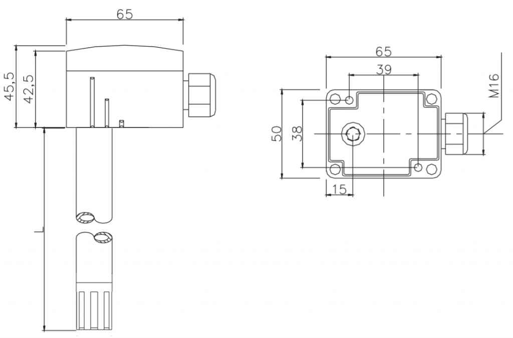 Датчик влажности CI-LCN-FTK140VV - 2